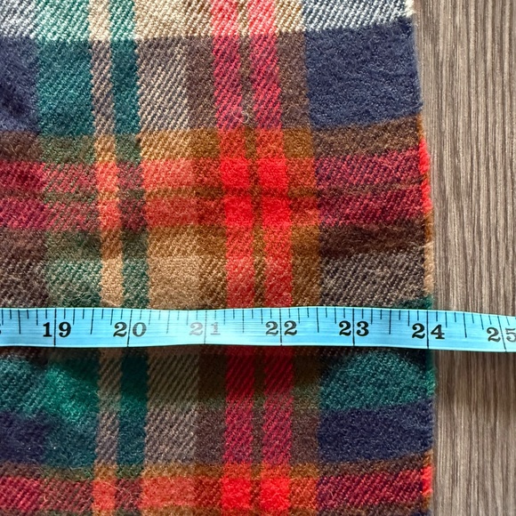 J.Crew Classic Plaid Scarf - Picture 4 of 5